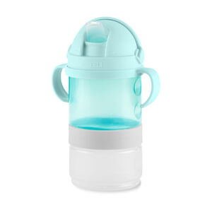 Σετ Ποτήρι Και Δοχείο Φαγητού Γαλάζιο 9N221910 2-In-1 Sip 'N Snack Set Teal-2 Σε 1 SKIPHOP 