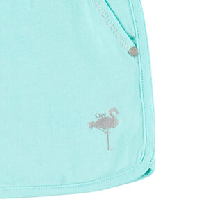 Σορτς σπορ με φαντεζί σχέδιο για bebe κορίτσι 