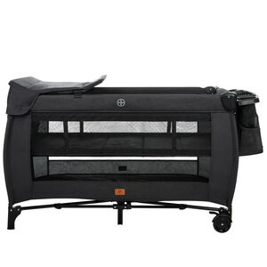 Παρκοκρέβατο Top All In με αξεσουάρ - μαύρο 