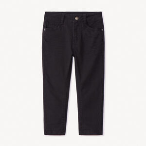 Slim παντελόνι από twill με εφέ crinkle για αγόρι 