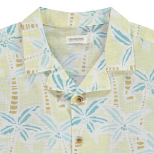 Πουκάμισο κοντομάνικο με σχέδιο φοίνικες για αγόρι 