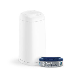 Κάδος απόρριψης πάνας. + 1 σετ ανταλλακτικά - Λευκό 