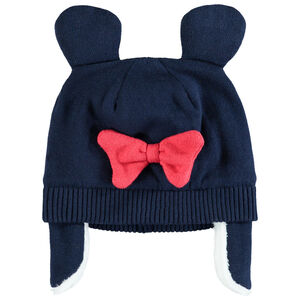 Bonnet en tricot doublé sherpa Minnie Disney 
