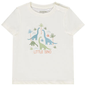 Κοντομάνικο μπλουζάκι με σχέδιο δεινόσαυροι για bebe αγόρι 