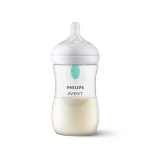 Μπιμπερό Natural Response AirFree Avent 260 ml με αντικολική βαλβίδα και θηλή silicone ροής 2 