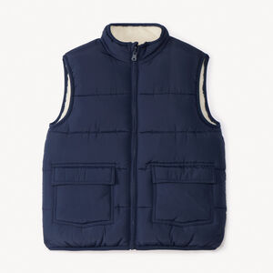 Αναστρέψιμη γκελέτα χωρίς μανίκια για αγόρι 