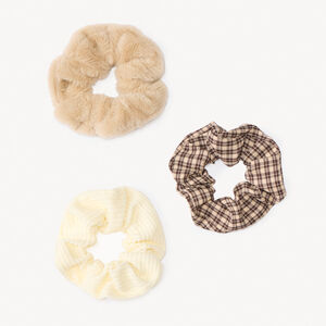 Σετ 3 φανταχτερά chouchous για κορίτσι 