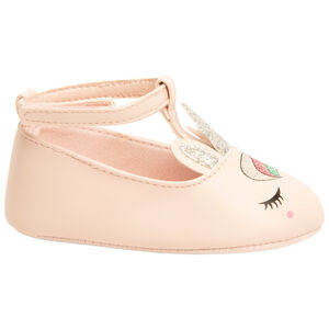 Σανδάλια με λουράκι και σκρατς με σχέδιο μονόκερου για κορίτσι 