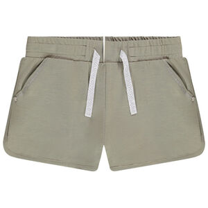 Σορτς από jersey μονόχρωμο για κορίτσι 