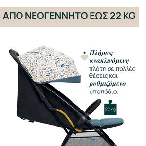 Καρότσι Chicco Glee/78 Joyful Teal 