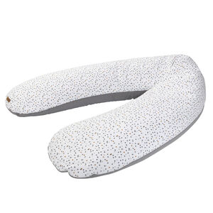 Μαξιλάρι θηλασμού με γέμισμα μικρομπίλιες 160 cm με σχέδιο Dots 