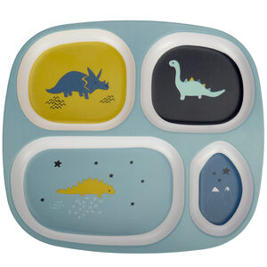 Πιάτα με διαχωριστικά από μελαμίνη - Οι φίλοι μου οι δεινόσαυροι 