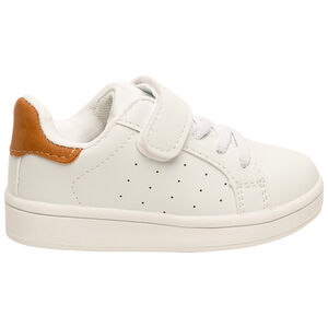 Χαμηλά αθλητικά με scratch και ελαστικά κορδόνια για αγόρι 