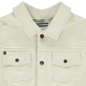 Μπουφάν από μονόχρωμο denim για μωρό αγόρι 