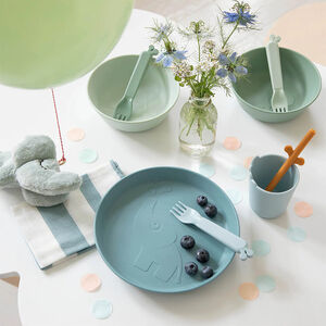 Σετ 3 Τμχ Κουτάλι/Μαχαίρι/Πηρούνι Deer Friends Blue DONE BY DEER 