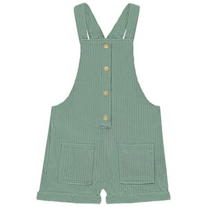 Σαλοπέτα κοντή μονόχρωμη από βελουτέ για κορίτσι 