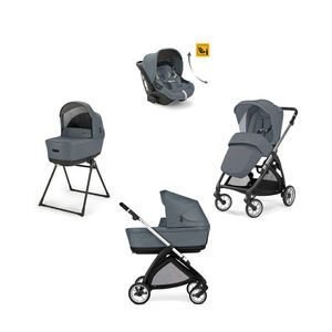 Σύστημα Μεταφοράς Electa Quattro Με Darwin Recline Union Grey-Inglesina  