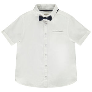 Γιορτινό πουκάμισο με φιόγκο για αγόρι 