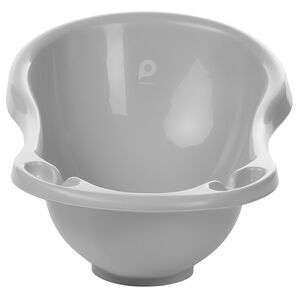 Μπανιέρα Popotam 2.0 γκρι με ενσωματωμένο πώμα αποστράγγισης 