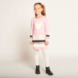 Φόρεμα μακρυμάνικο πλεκτό Minnie Disney για κορίτσι 