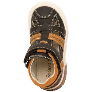 Αθλητικά παπούτσια ajourées effet δερματίνη με scratch για bebe αγόρι 