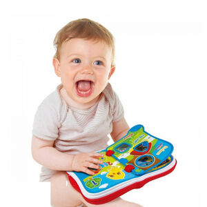 Βρεφικο Παιχνιδι Το Πρωτο Μου Βιβλιαρακι Φιλαρακι (Μιλαει Ελληνικα) CLEMENTONI 