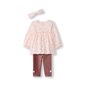 Σετ 3 τεμαχίων Minnie Disney για μωρό κορίτσι 