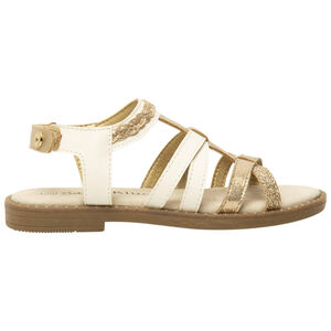 Σανδάλια με φαντεζί λουριά για κορίτσι 