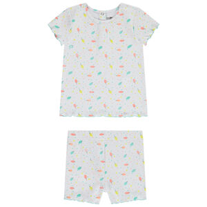 Σετ 2 κομμάτια με σχέδιο παγωτά για bebe κορίτσι 