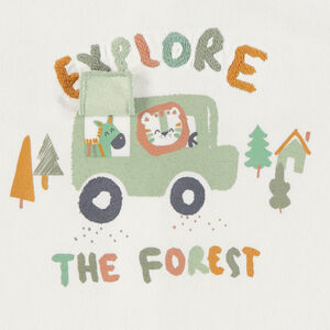 Σέτ παντελόνι + μπλούζα μακρυμάνικη φαντασία για μωρό αγόρι 