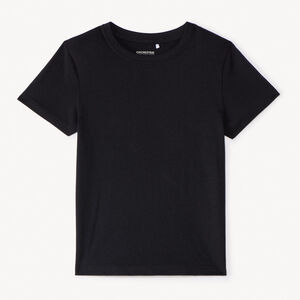 Κοντομάνικο μπλουζάκι jersey μονόχρωμο για αγόρι 