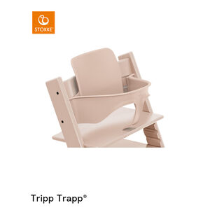 Σετ Baby Set² για καρεκλάκι φαγητού Tripp Trapp ροζ σκόνη 