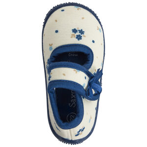 Σαμπό με σχέδιο λουλούδια και φιόγκο για bebe κορίτσι 