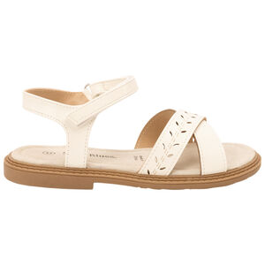 Σανδάλια με velcros και πλεξούδα για κορίτσι 