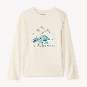 Μπλούζα μακρυμάνικη jersey με μαγικές παγιέτες για αγόρι 