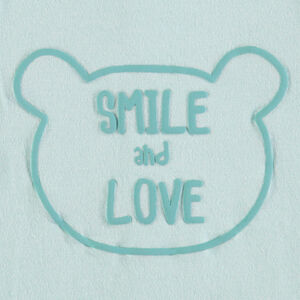 Σέτ με μπλούζα μακρυμάνικη με σχέδιο και παντελόνι από πλεκτό. 