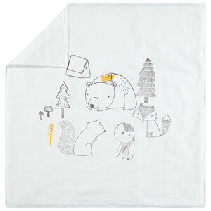 Κάλυμμα από jersey με ζώα του δάσους 