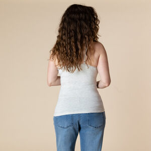 Αμάνικο μπλουζάκι θηλασμού με ενσωματωμένη τιράντα 