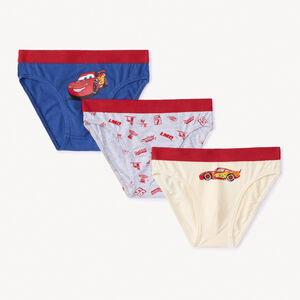 Σετ 3 slips jersey Cars Disney για αγόρι 