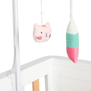 Κινητό με πολύχρωμες αναρτήσεις και στήριξη με σφιγκτήρα 