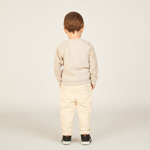 Πουλόβερ διπλής ύφανσης με φάσες για μωρό αγόρι 