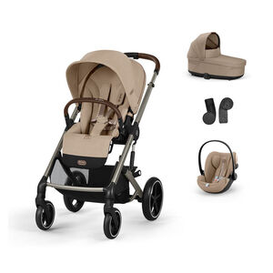 Σύστημα μεταφοράς 3σε1 Balios S Lux Almond beige - Cloud g i-size Plus 