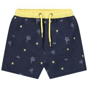 Σορτς μαγιό με print φοίνικες για bebe αγόρι 