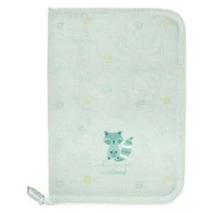 Θήκη Βιβλιαρίου για Μωρά Miniland για Αγόρι & Κορίτσι Dolce Mint 