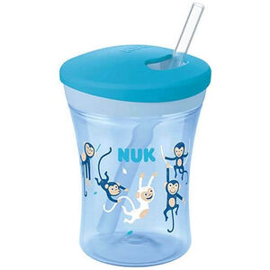 NUK Action Cup 230ml με καλαμάκι 
