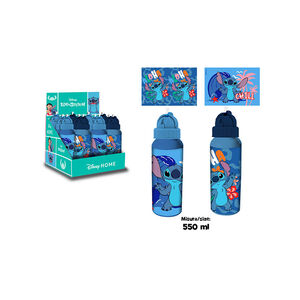 Παγούρι-Θερμός Με Καλαμάκι Stitch 550ml 