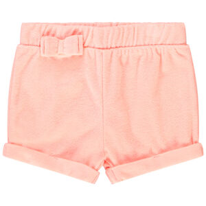 Σορτς σφουγγάρι μονόχρωμο για bebe κορίτσι 