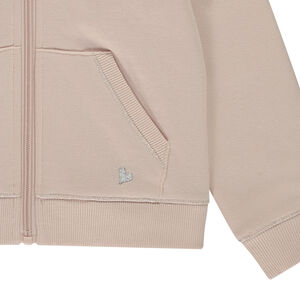 Ζακέτα με κουκούλα από φούτερ για κορίτσι 