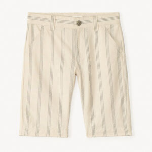 Βερμούδα με ρίγες από ύφασμα για αγόρι 