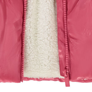 "Μπουφάν για πολύ κρύο με κουκούλα για κορίτσι μωρό" 